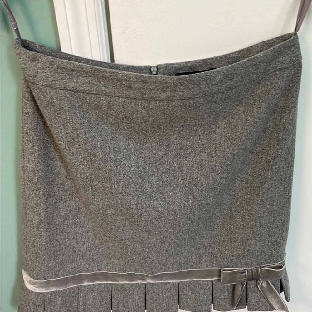 Banana Republic Wool Velvet Skirt 4 - Picture 2 of 6
